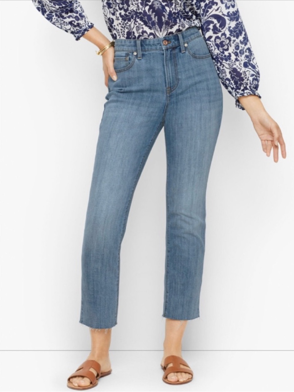 Talbots Petite Modern Ankle Jeans